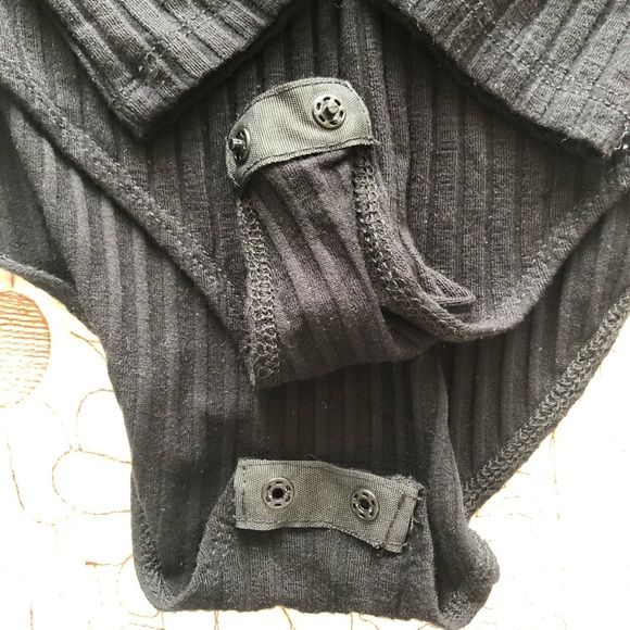 AQUA Ribbed Lace-Up Bodysuit - 100% Exclusive - Picture 9 of 14